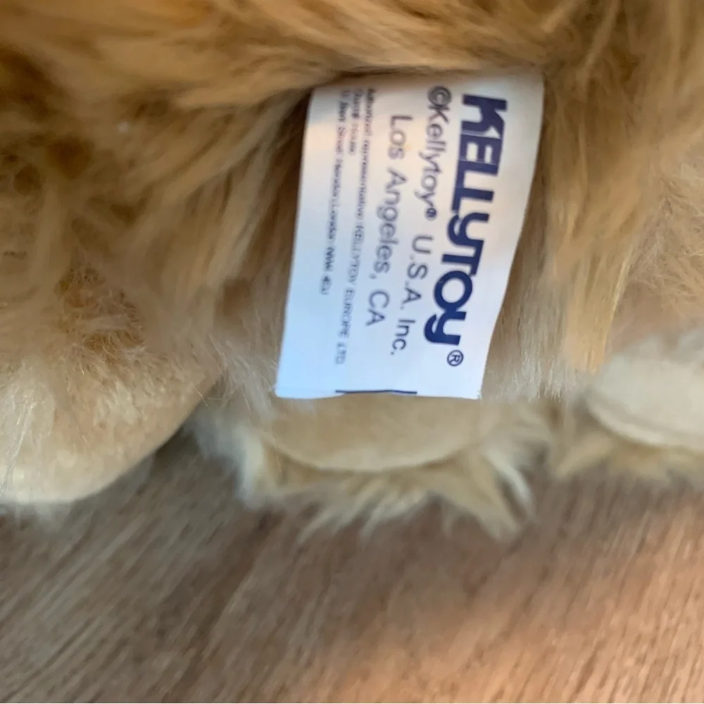 KENNEL KLUB Plush Tan Dog Toy